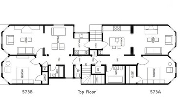 573-577 Frederick St in San Francisco, CA - Building Photo - Floor Plan