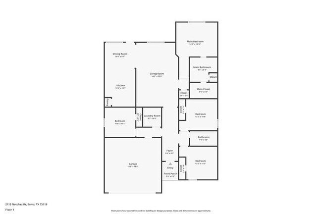 2113 Natchez Dr in Ennis, TX - Building Photo - Building Photo