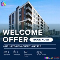 8500-8519 19 Ave SE in Calgary, AB - Building Photo