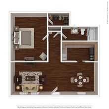 Arbor Park Apartments in Hurst, TX - Foto de edificio - Floor Plan