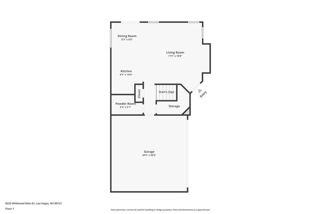 8225 W Wildwood Glen Dr in Las Vegas, NV - Foto de edificio - Building Photo