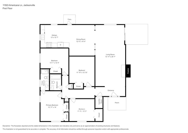 11503 Americana Ln in Jacksonville, FL - Building Photo - Building Photo