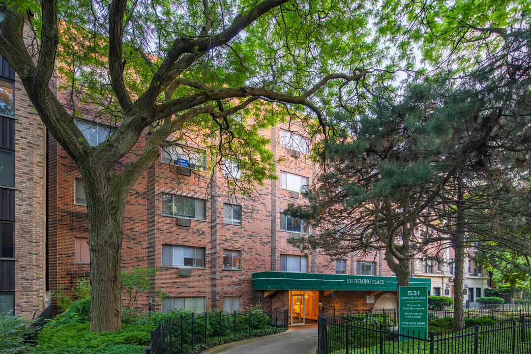 531 W. Deming in Chicago, IL - Foto de edificio