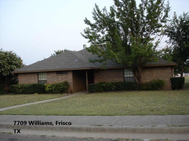 7709 Williams Ave in Frisco, TX - Building Photo