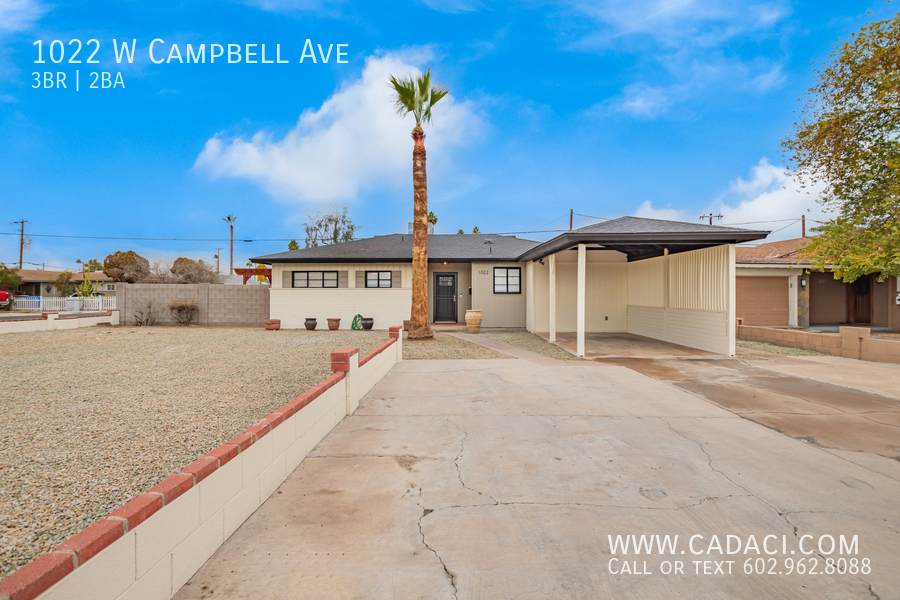 1022 West Campbell Ave in Phoenix, AZ - Building Photo