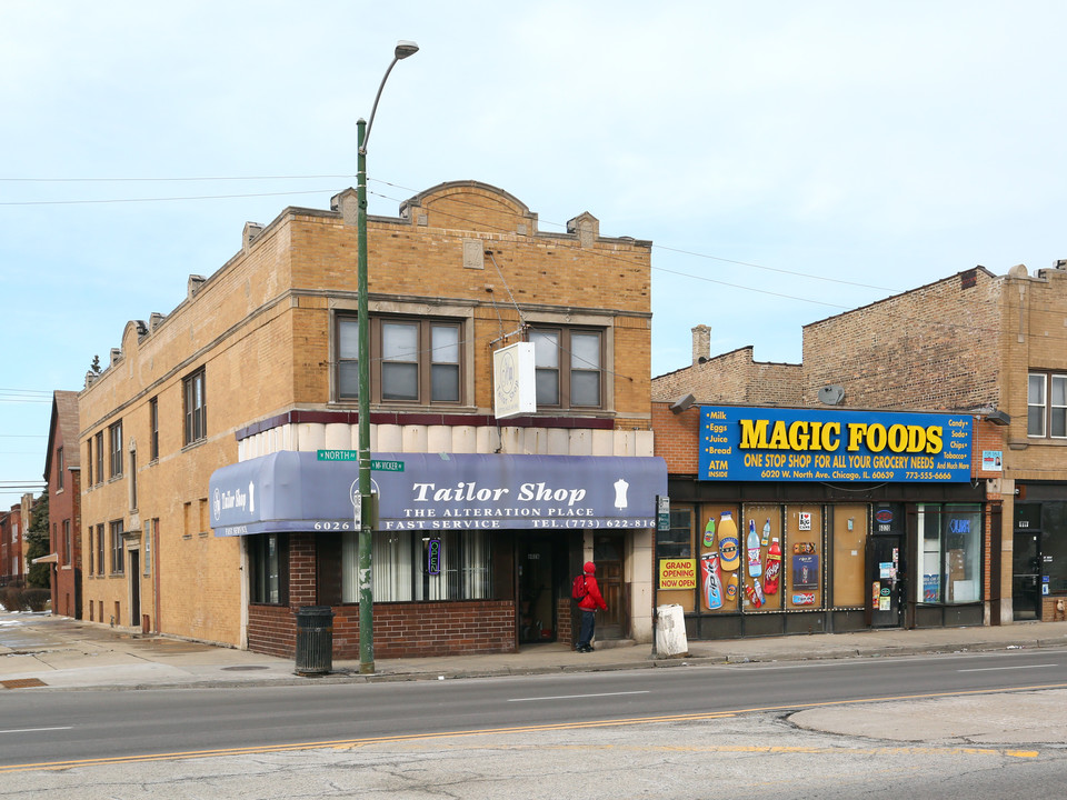 6020-6026 W North Ave in Chicago, IL - Foto de edificio