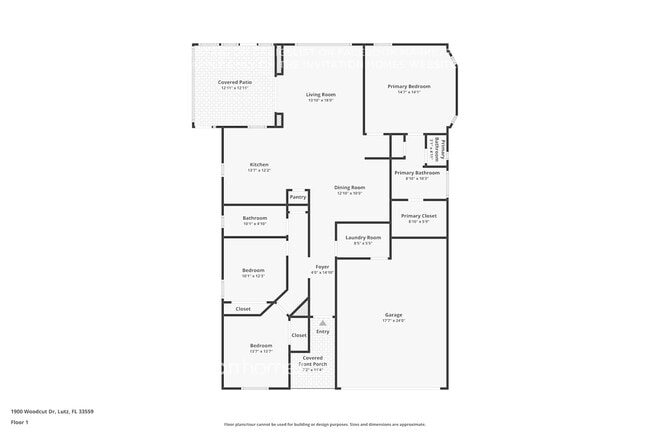 1900 Woodcut Dr in Lutz, FL - Foto de edificio - Building Photo