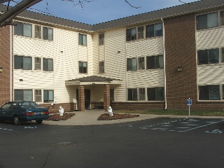 Brownstone Manor in Terre Haute, IN - Building Photo