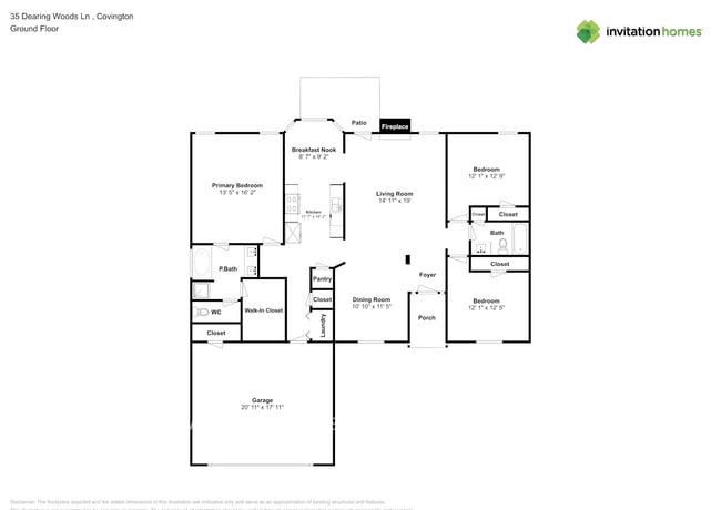 35 Dearing Woods Ln in Covington, GA - Foto de edificio - Building Photo