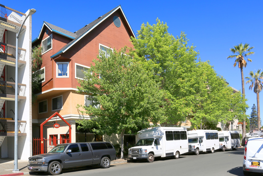 The Downtown Apartments in Santa Rosa, CA - Building Photo