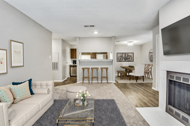 Barrett Creek in North Richland Hills, TX - Foto de edificio - Building Photo