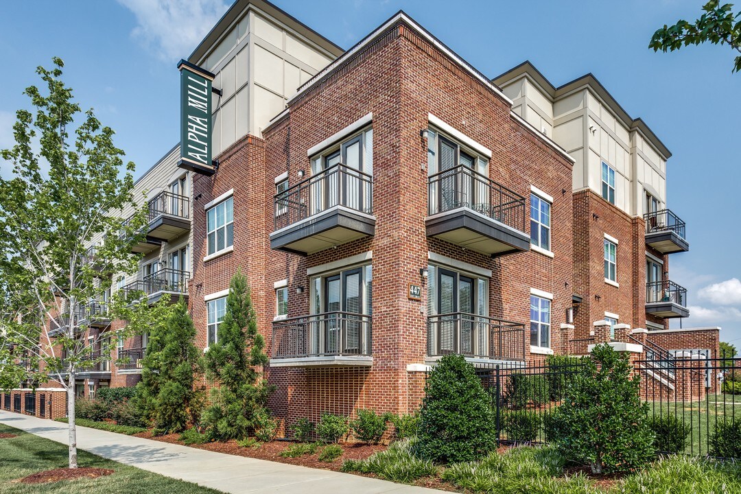 Alpha Mill in Charlotte, NC - Foto de edificio