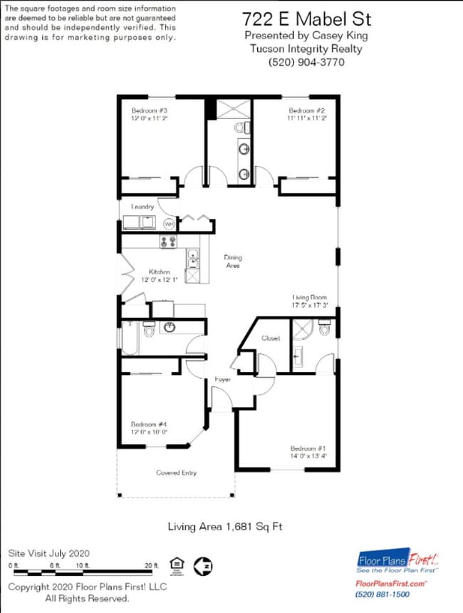 property at 722 E Mabel St