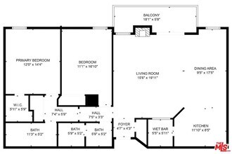 8960 Cynthia St, Unit 109 in West Hollywood, CA - Building Photo - Building Photo