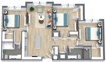 Warley Park in Sanford, FL - Building Photo - Floor Plan