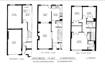 Balliol Townhouses in Toronto, ON - Building Photo - Floor Plan