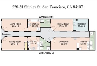 229 Shipley St in San Francisco, CA - Building Photo - Floor Plan