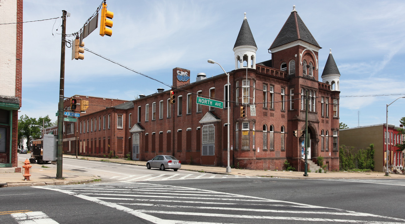 Columbus School Apartments in Baltimore, MD - Building Photo