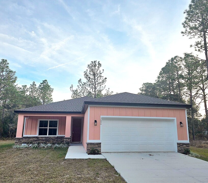 3686 W Lappula Ln in Citrus Springs, FL - Building Photo