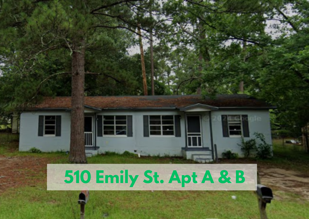 510 Emily Ave, Unit Apt A and Apt B in Albany, GA - Foto de edificio