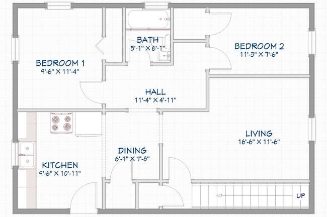 610 7th St S, Unit 2 in Virginia, MN - Building Photo - Building Photo