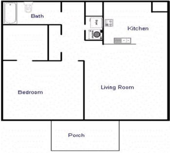 Friar Tuck in Albany, GA - Foto de edificio - Floor Plan