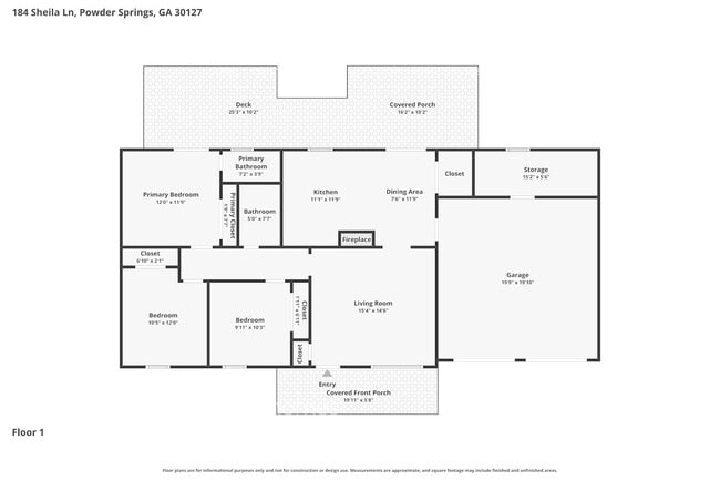 184 Sheila Ln in Powder Springs, GA - Foto de edificio - Building Photo