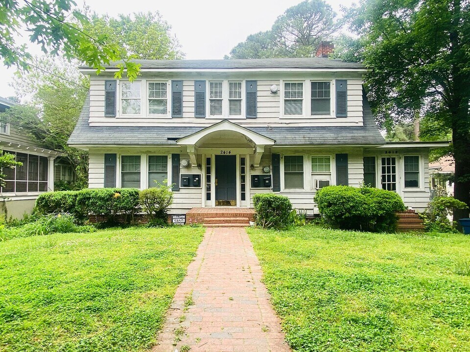 2414-2412 W Club Blvd in Durham, NC - Building Photo