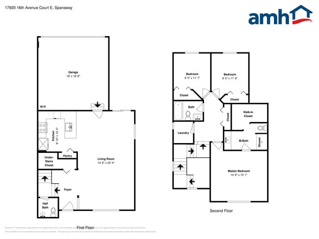 17920 16th Ave Ct E in Spanaway, WA - Building Photo - Building Photo