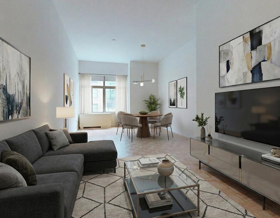 Washington Street in New York, NY - Foto de edificio