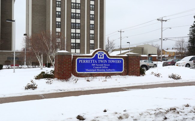 Perretta Twin Towers in Utica, NY - Building Photo - Building Photo