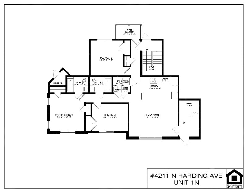 4211 N Harding Ave in Chicago, IL - Building Photo