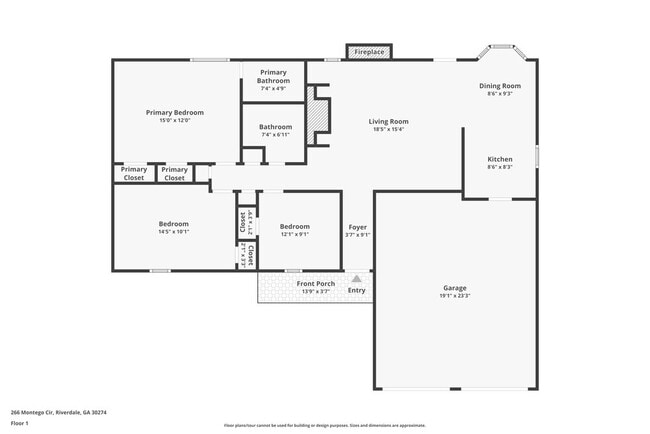 266 Montego Cir, Unit 0107106 in Riverdale, GA - Foto de edificio - Building Photo