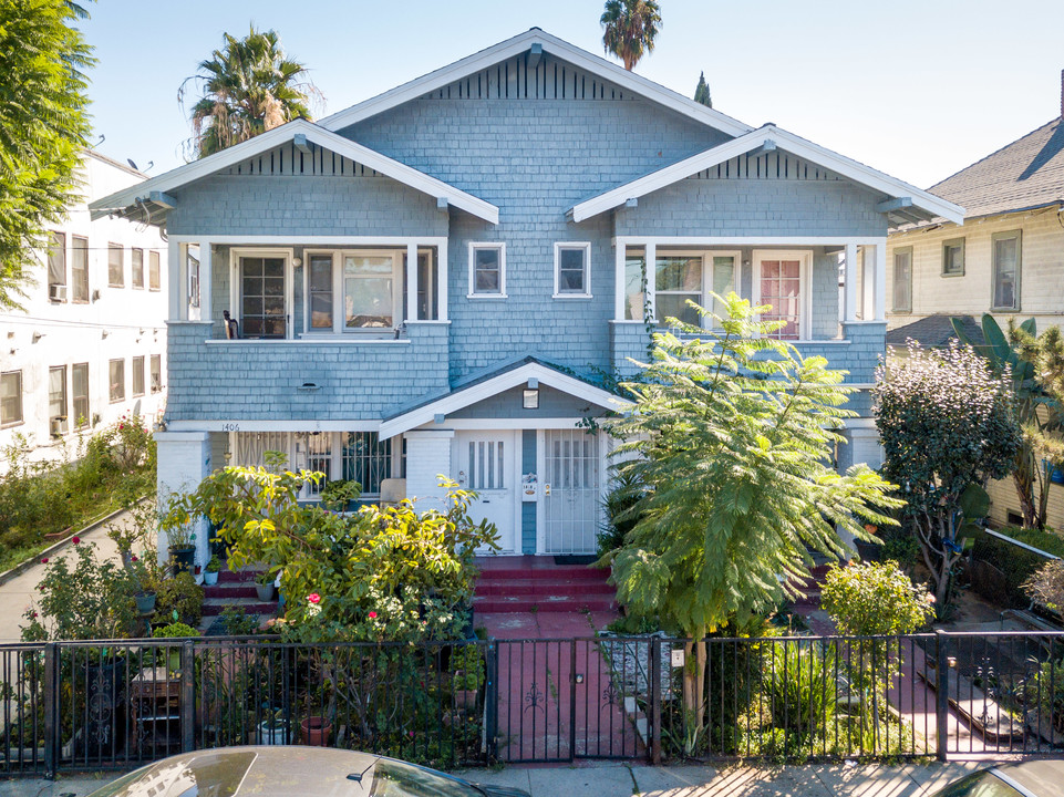 1406 Albany St in Los Angeles, CA - Building Photo