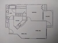 Lone Palm Court Apartments in San Rafael, CA - Foto de edificio - Floor Plan