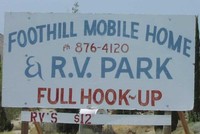 Foothill Mobile Home Park in Lone Pine, CA - Foto de edificio - Building Photo