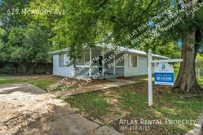 property at 629 McAdory Alley