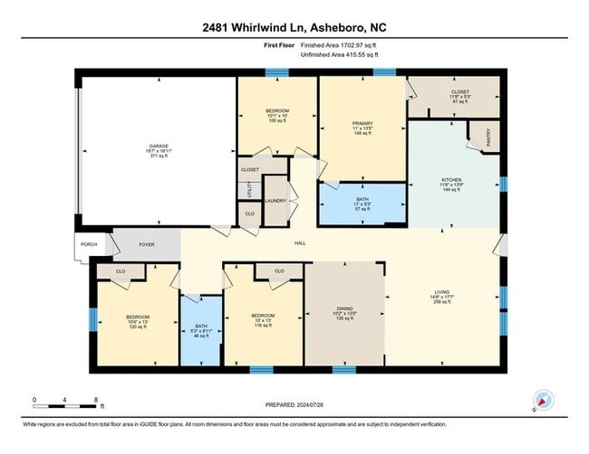 2481 Whirlwind Ln in Asheboro, NC - Building Photo - Building Photo