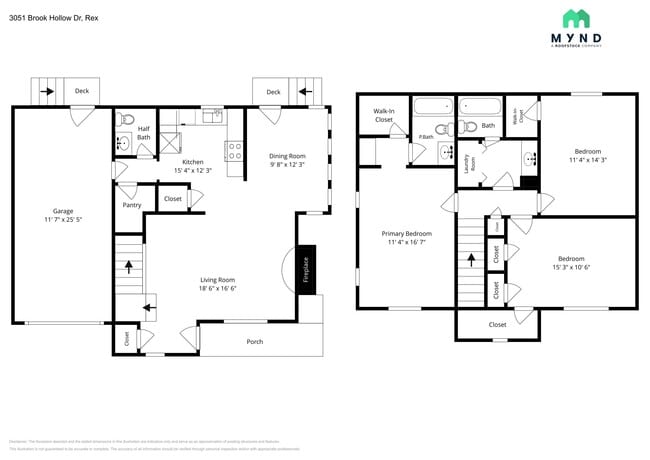 3050 Brook Hollow Dr in Rex, GA - Building Photo - Building Photo