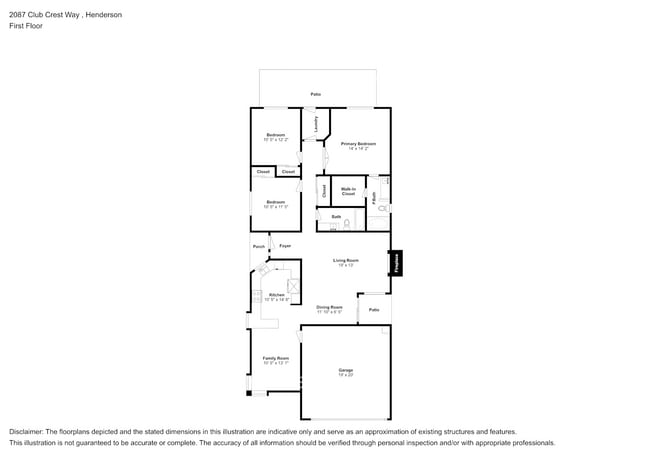 2087 Club Crest Way in Henderson, NV - Foto de edificio - Building Photo