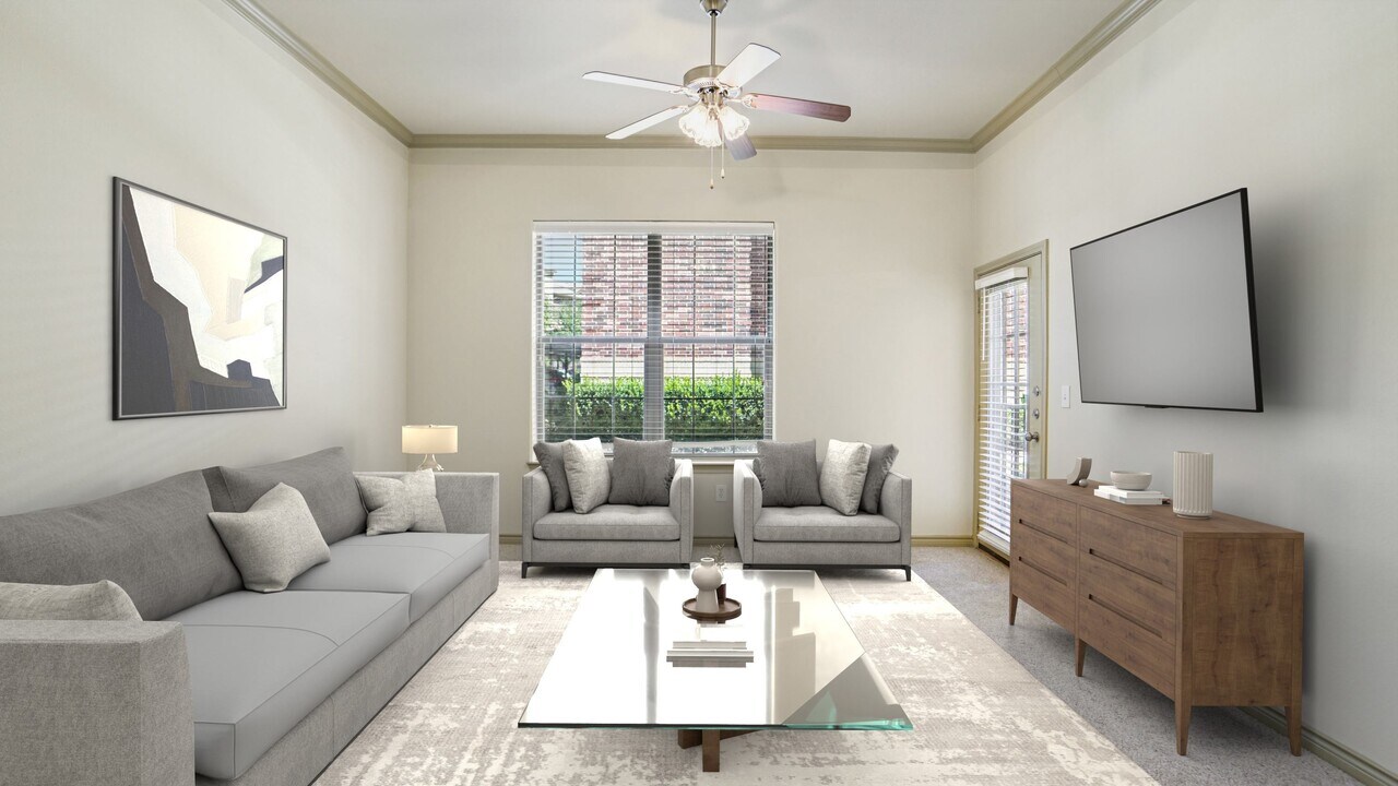 Crest Manor in Lewisville, TX - Building Photo