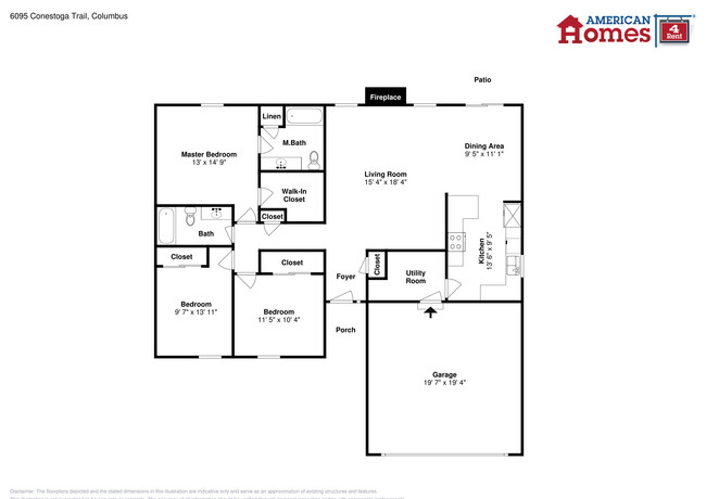 6095 Conestoga Trail in Columbus, IN - Building Photo - Building Photo