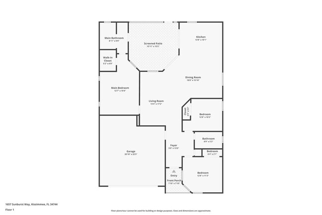 1657 Sunburst Way in Kissimmee, FL - Building Photo - Building Photo