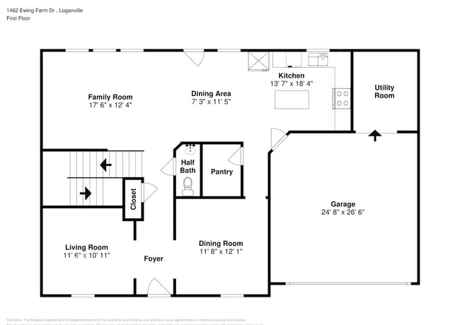 1462 Ewing Farm Dr in Loganville, GA - Building Photo - Building Photo
