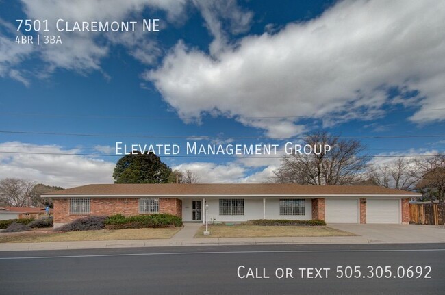 7501 Claremont Ave NE in Albuquerque, NM - Building Photo - Building Photo