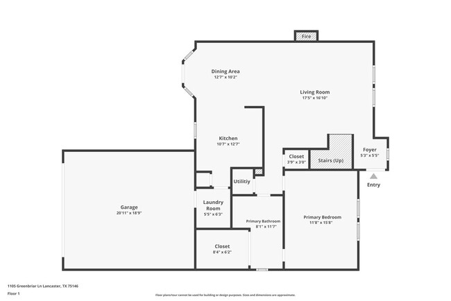 1105 Greenbriar Ln in Lancaster, TX - Building Photo - Building Photo