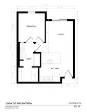 Casa de Encantada Senior Apartments in Rio Rancho, NM - Foto de edificio - Floor Plan