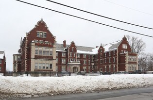 Cathedral Gardens in Utica, NY - Building Photo