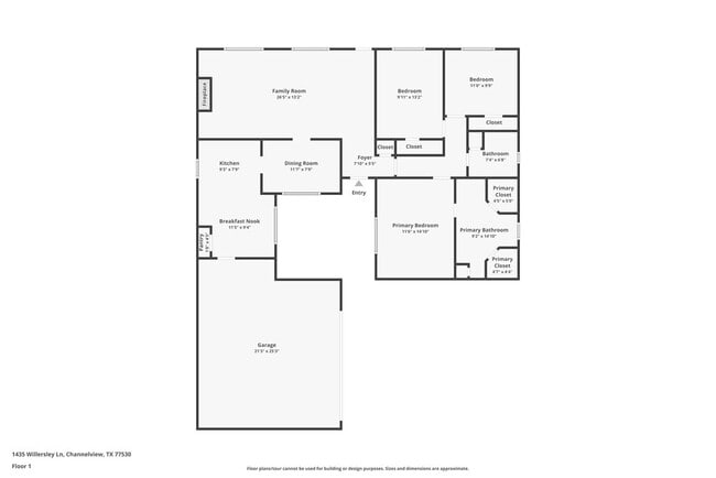 1435 Willersley Ln in Channelview, TX - Building Photo - Building Photo