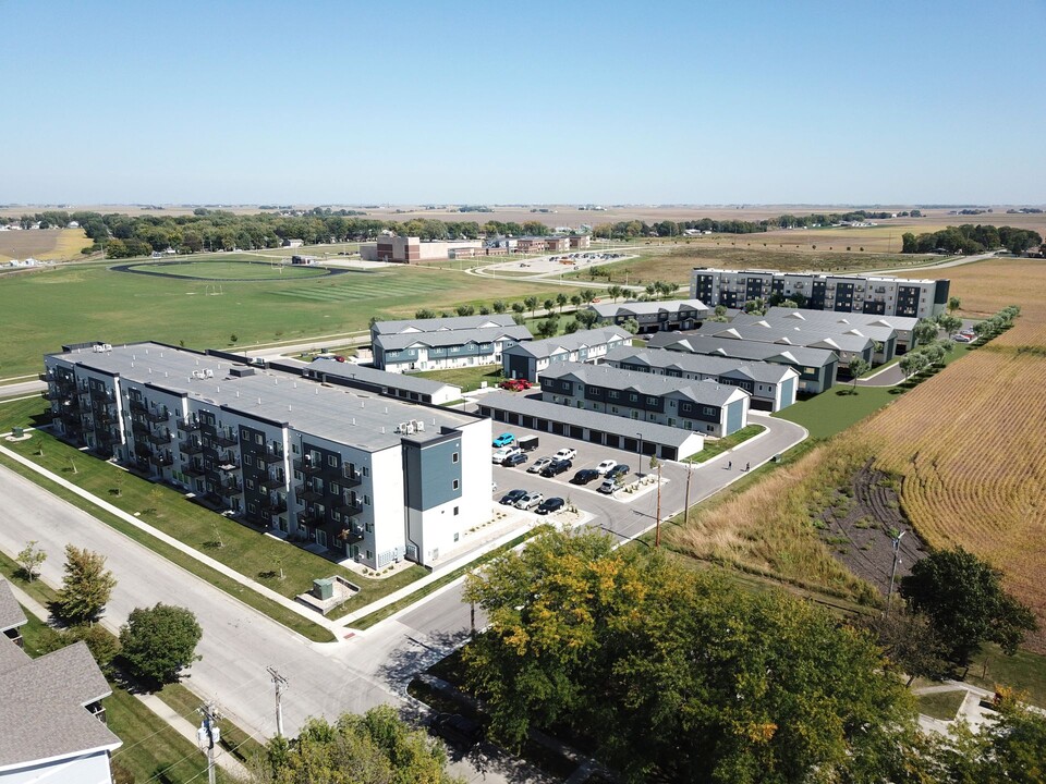 District 29 Apartments & Townhomes in Fort Dodge, IA - Foto de edificio